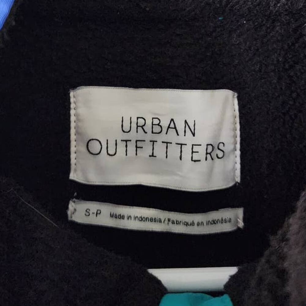 Urban Outfitters Retro Color Block Fleece Jacket Vintage 90s - Picture 6 of 8
